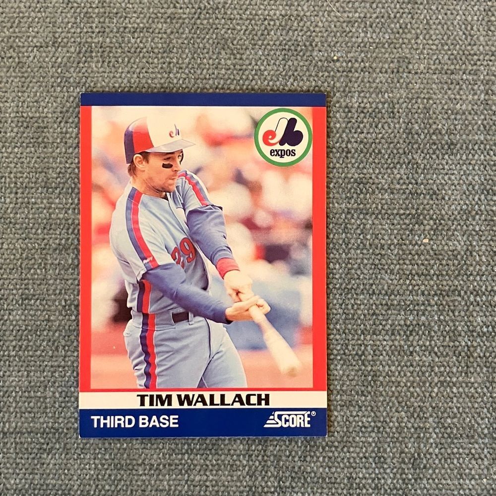 1991 Score Montreal Expos Baseball Card Trading Card